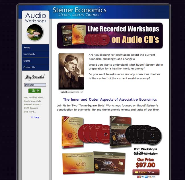Steiner Economics Web Site
